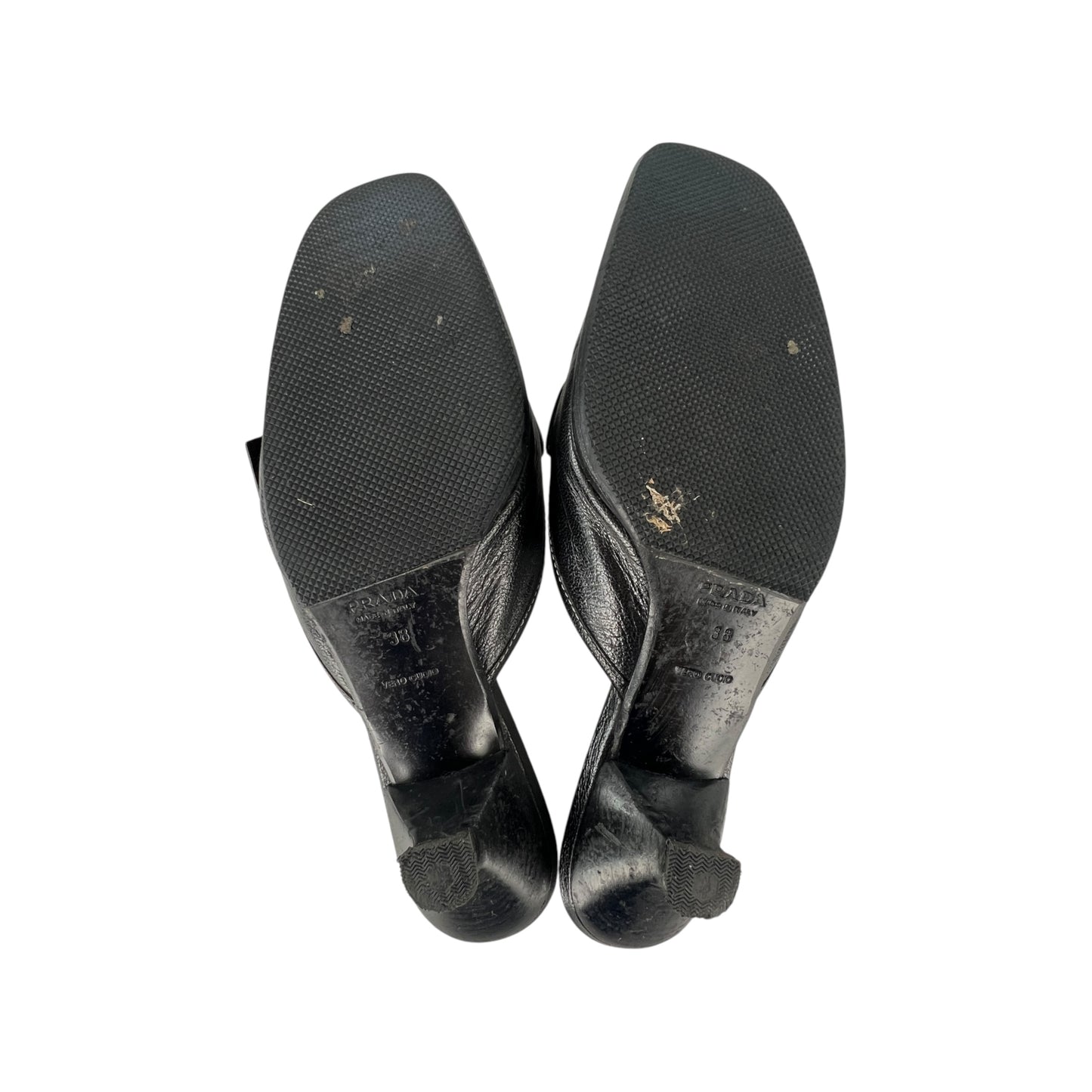 Prada Leather Mules
