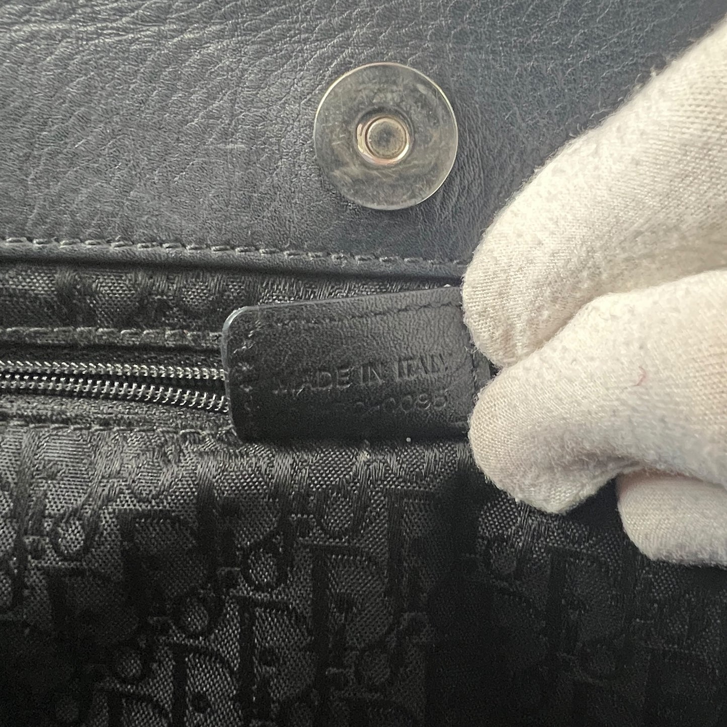 Dior Cannage Leather Handbag