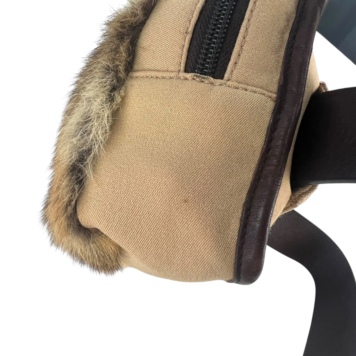 Prada Sport Fur Belt Bag