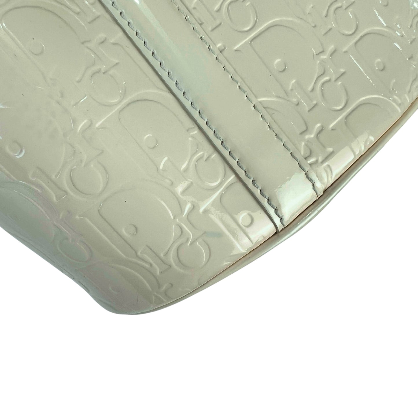 Dior Trotter Patent Leather Tote Bag