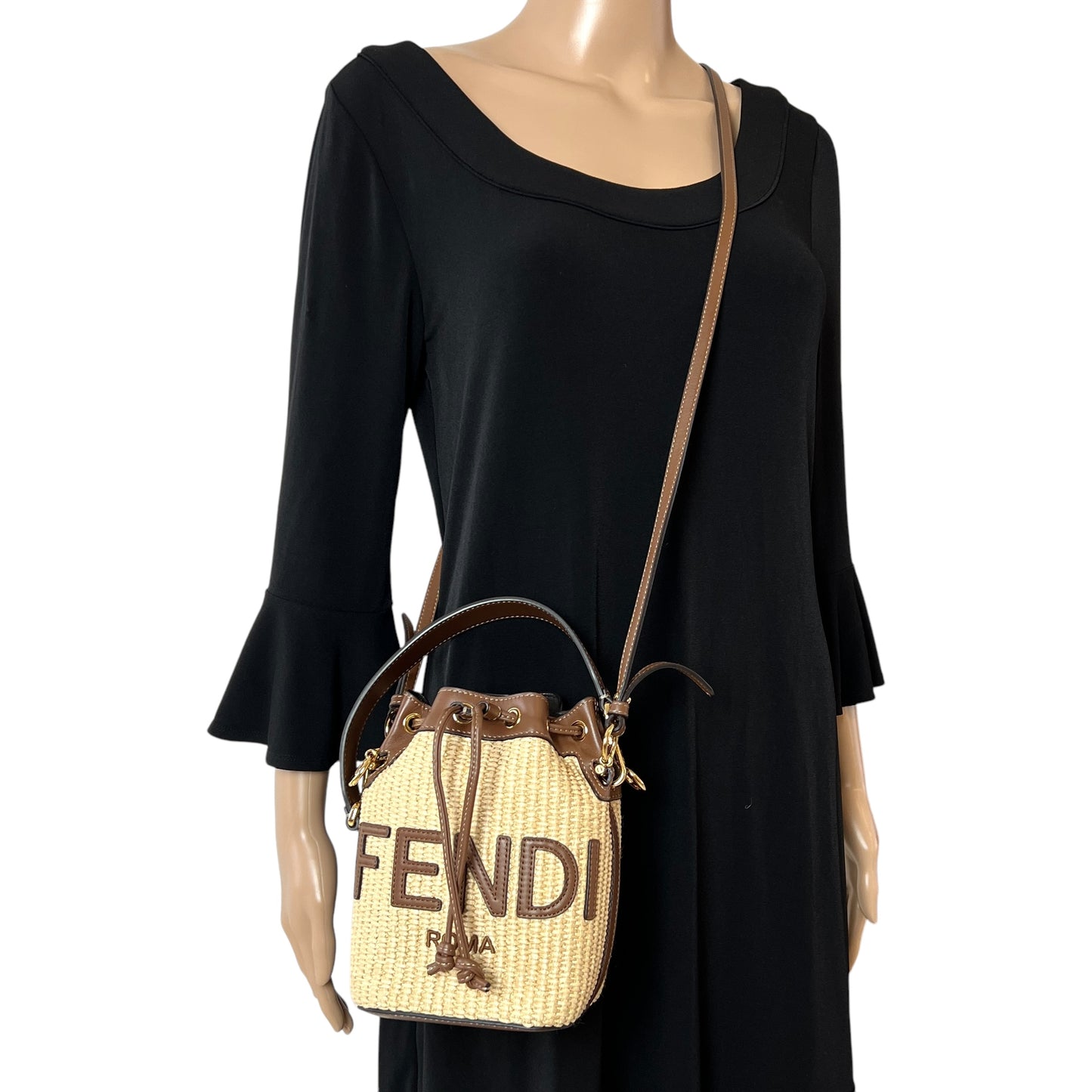 Fendi Mini Mon Tresor Bucket Bag