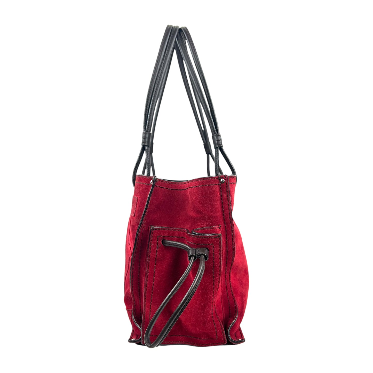 Loewe Anagram Suede Tote Bag