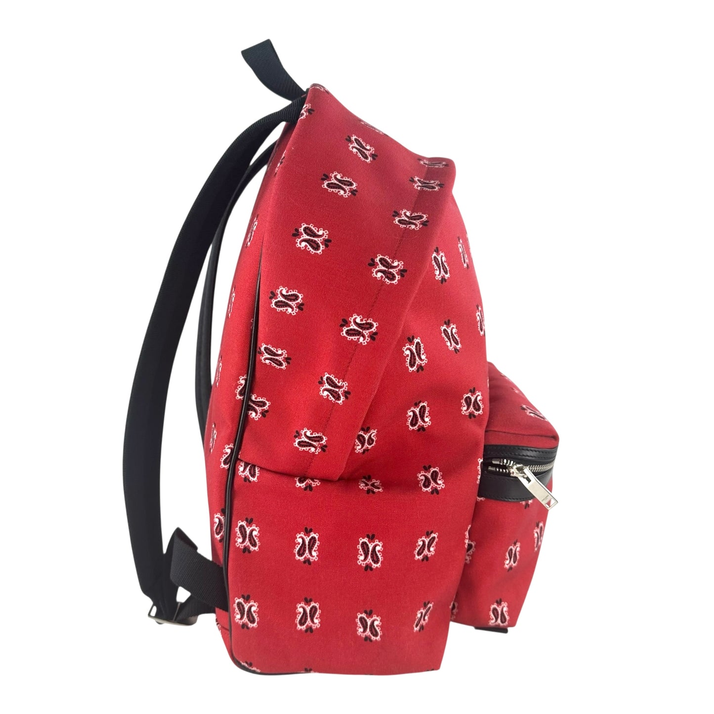 Saint Laurent Paisley City Backpack