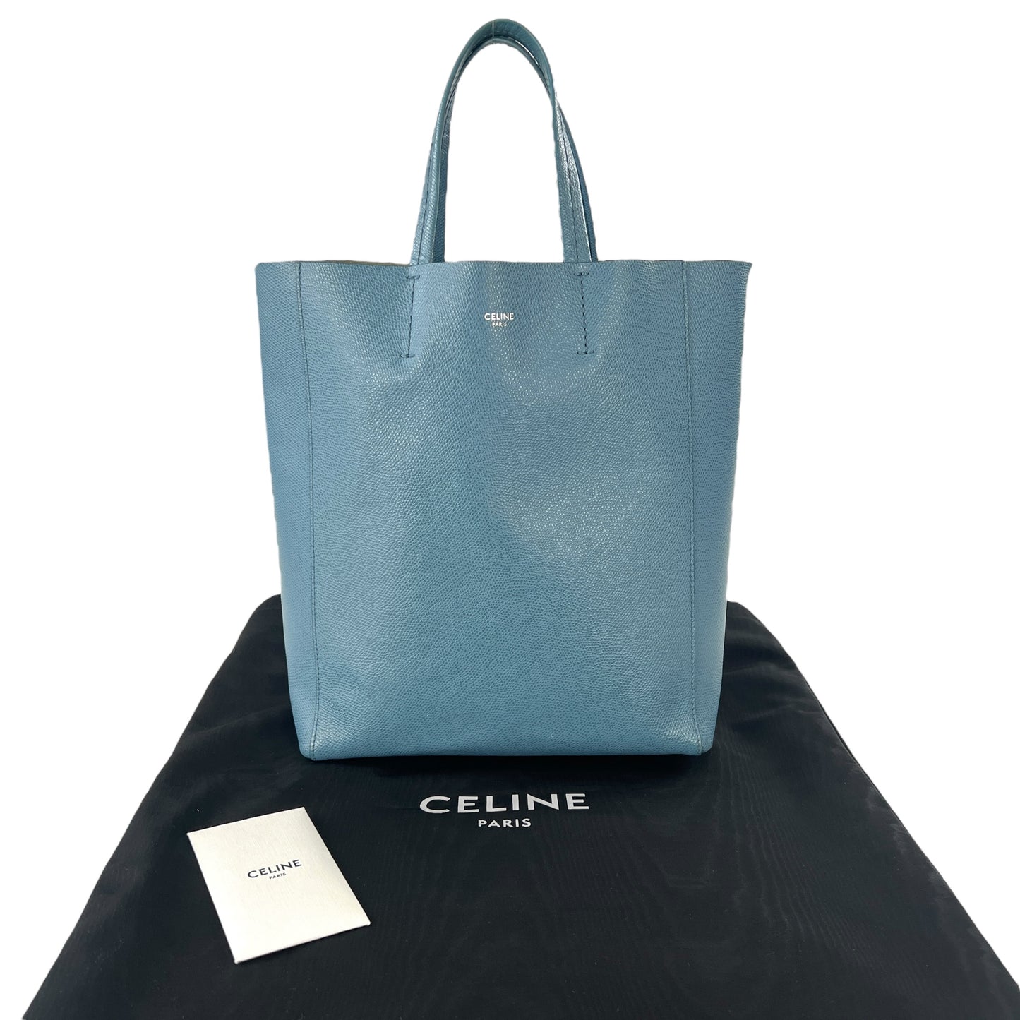 Celine Leather Tote Bag