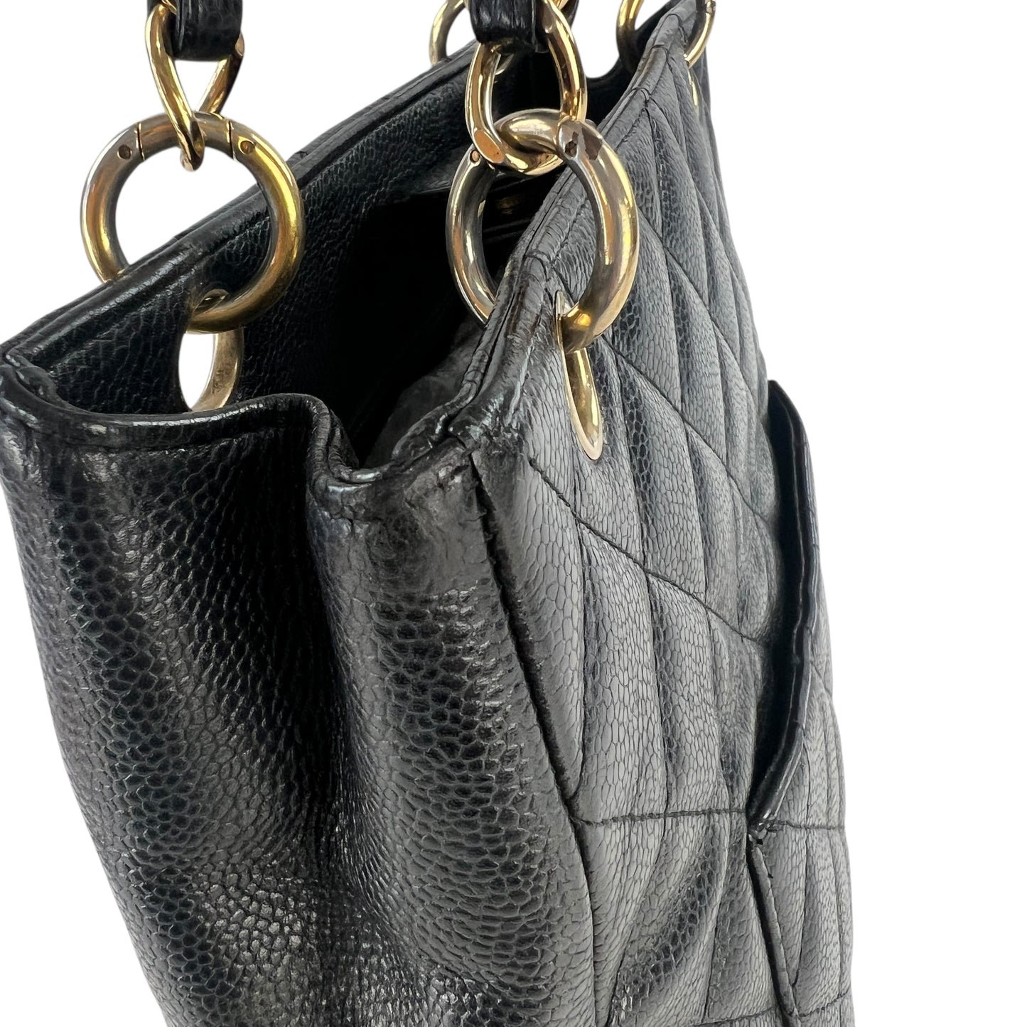 Chanel Vintage Matelasse Tote Bag