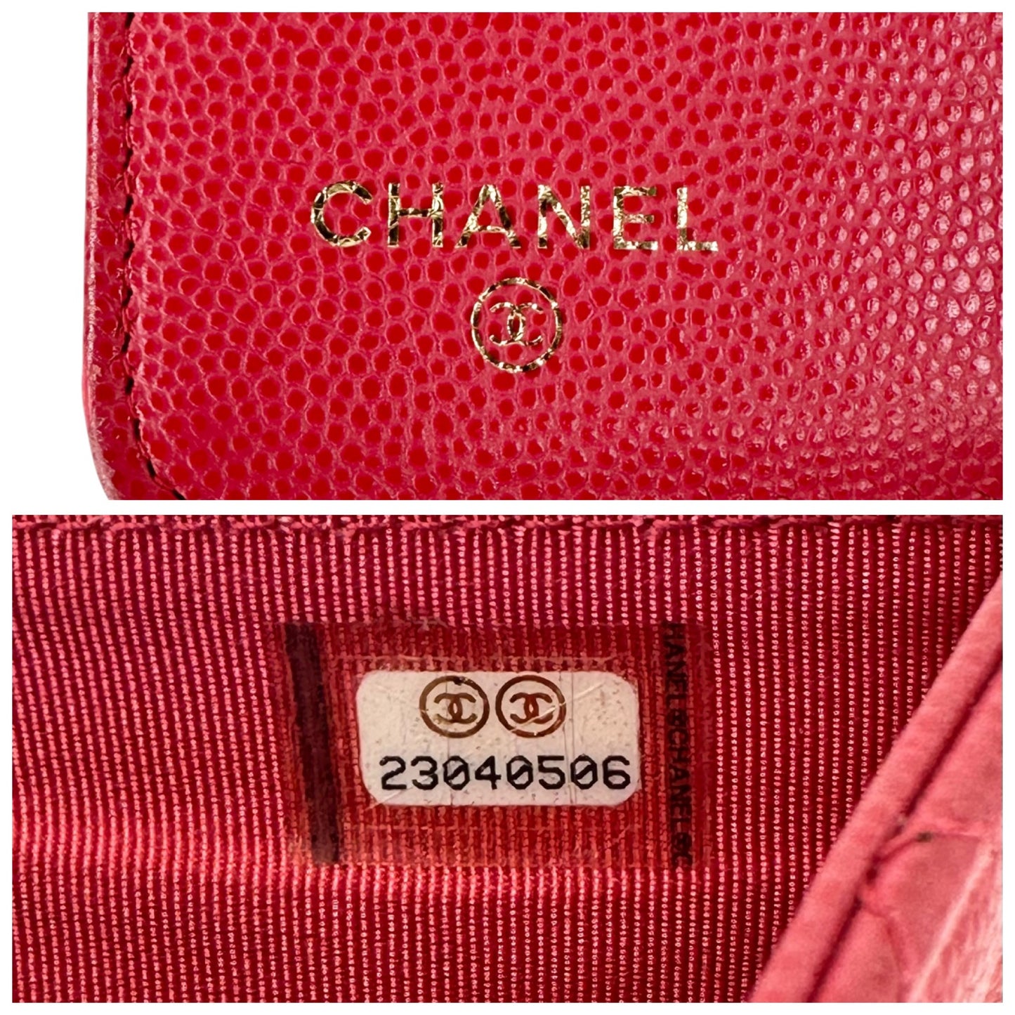 Chanel Matelasse Caviar Leather Long Bifold Wallet