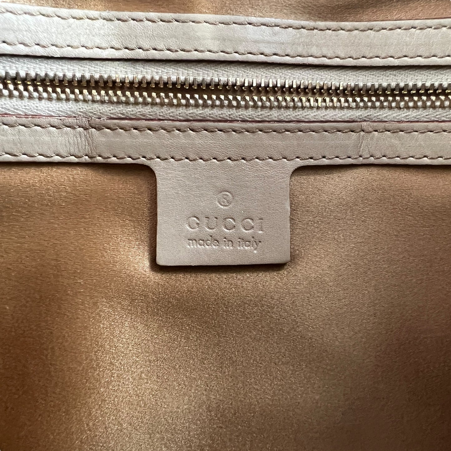 Gucci Embroidered Sun Jackie Shoulder Bag
