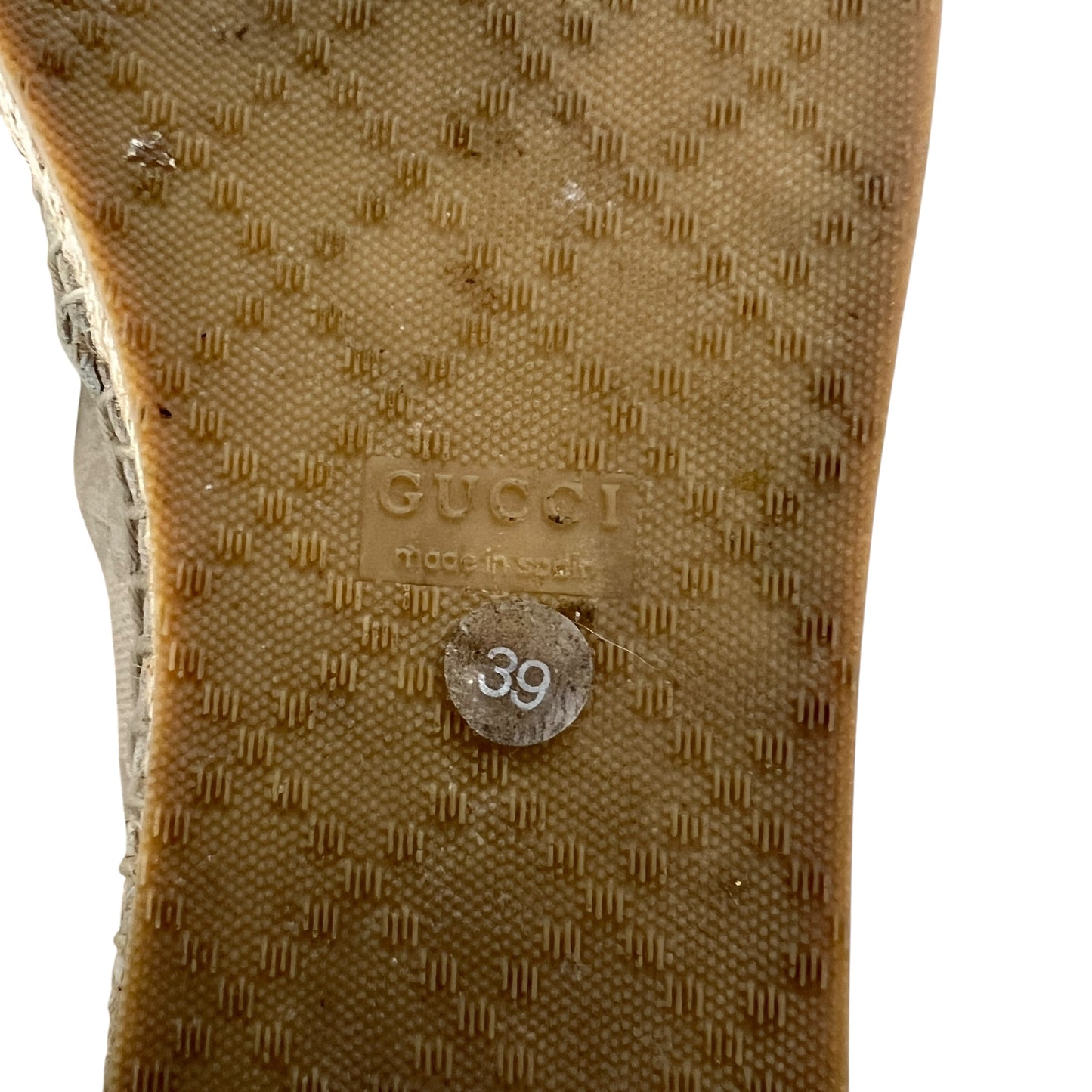 Gucci Monogram Espradrilles