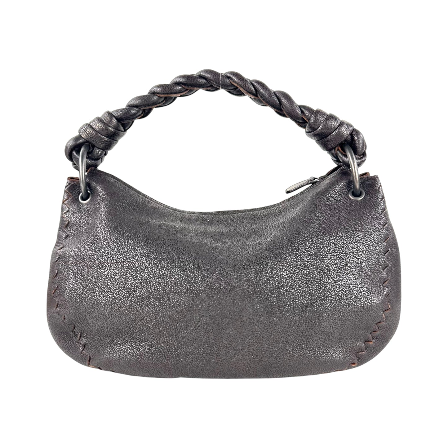 Bottega Veneta Pebbled Leather Hobo Shoulder Bag