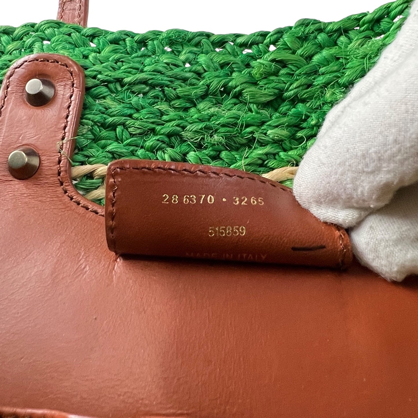 Balenciaga Raffia Tote Bag