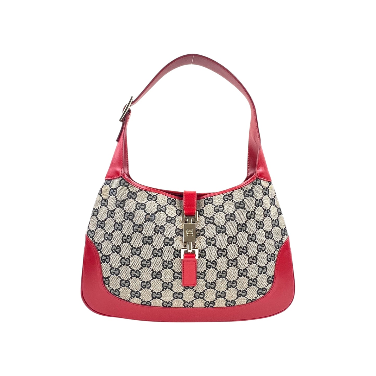 Gucci Monogram Jackie Shoulder Bag