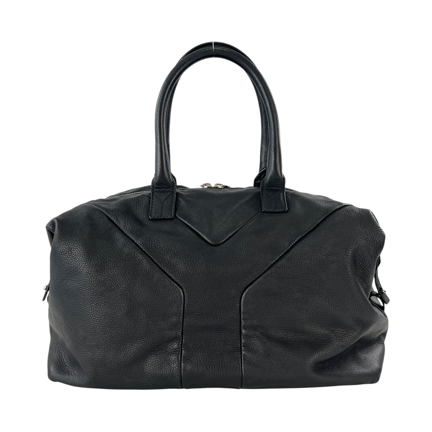 YSL Vintage Leather Boston Bag