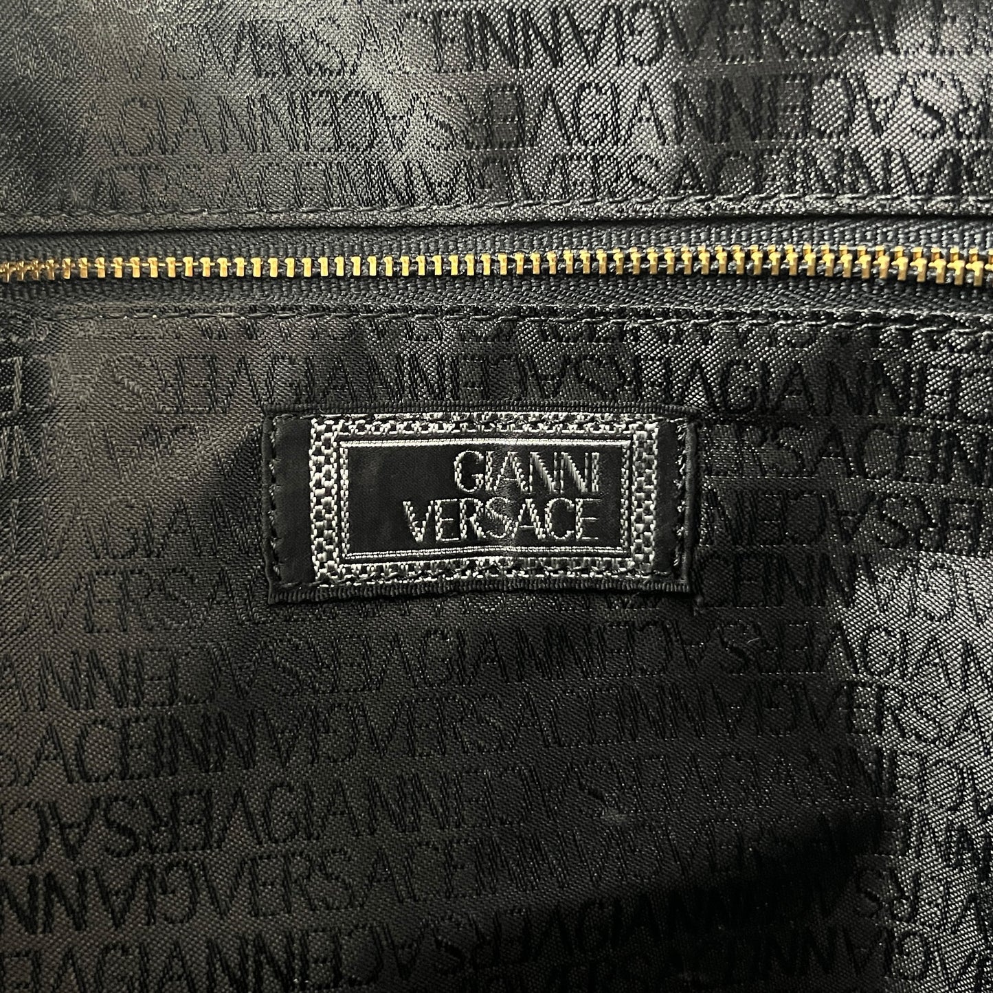 Versace Vintage Sunburst Weekender Bag