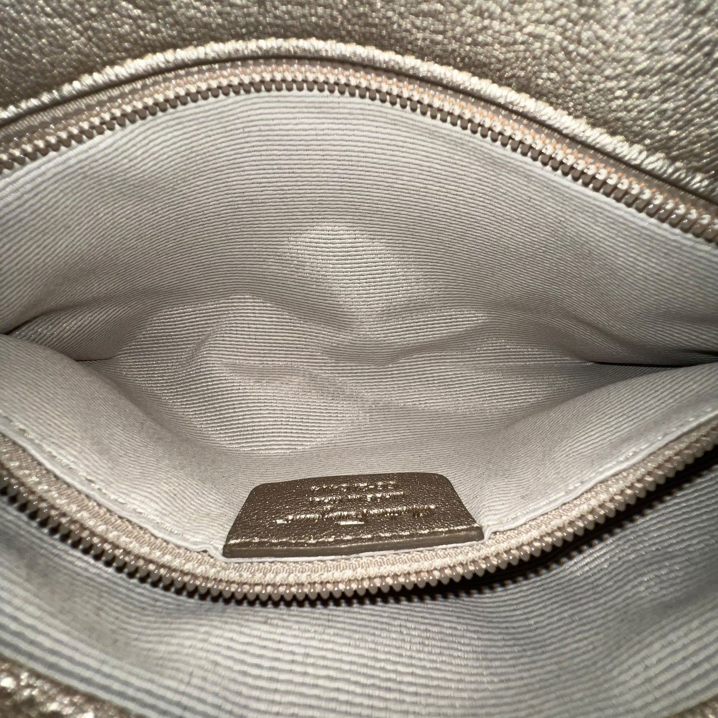 Ferragamo Puff Stitch Two-Way Chain Shoulder Bag