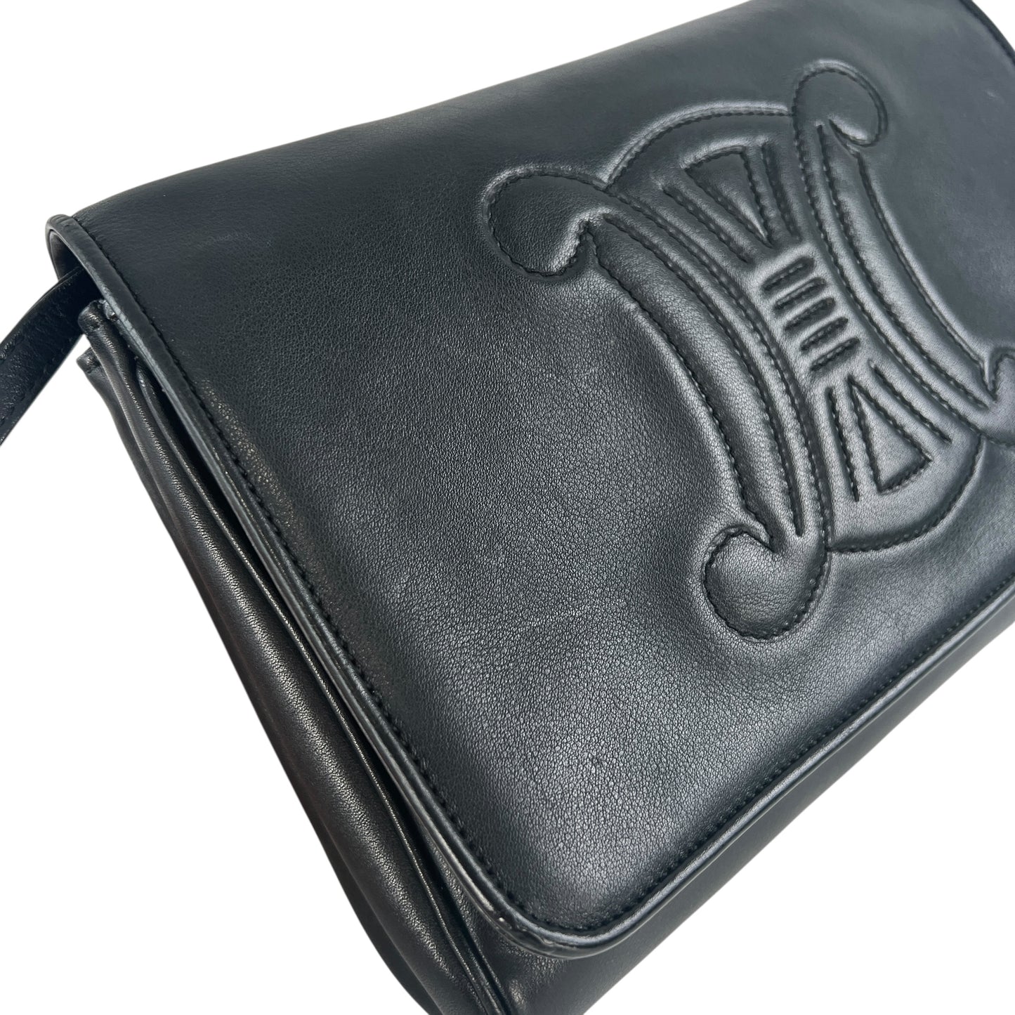 Celine Vintage Leather Crossbody Bag
