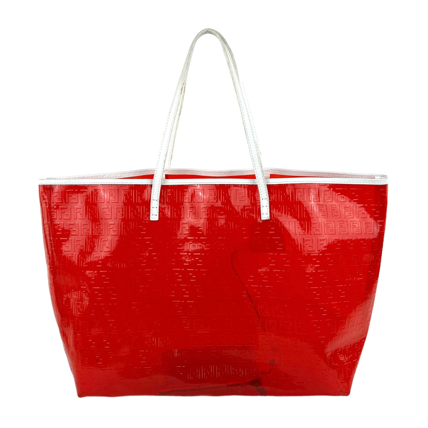 Fendi Zucchino Rubber Tote Bag