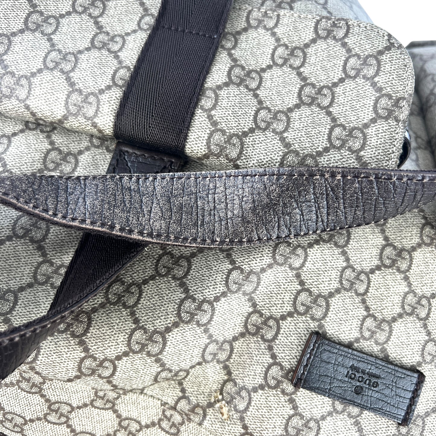 Gucci Monogram Duffle Bag