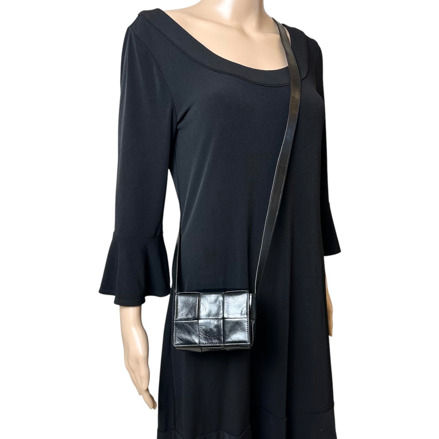 Bottega Veneta Maxi Intrecciato Leather Mini Cassette Crossbody Bag