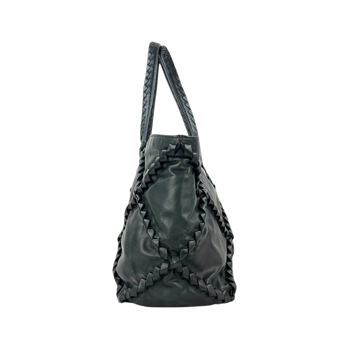 Bottega Veneta Intrecciato Leather Shoulder Bag