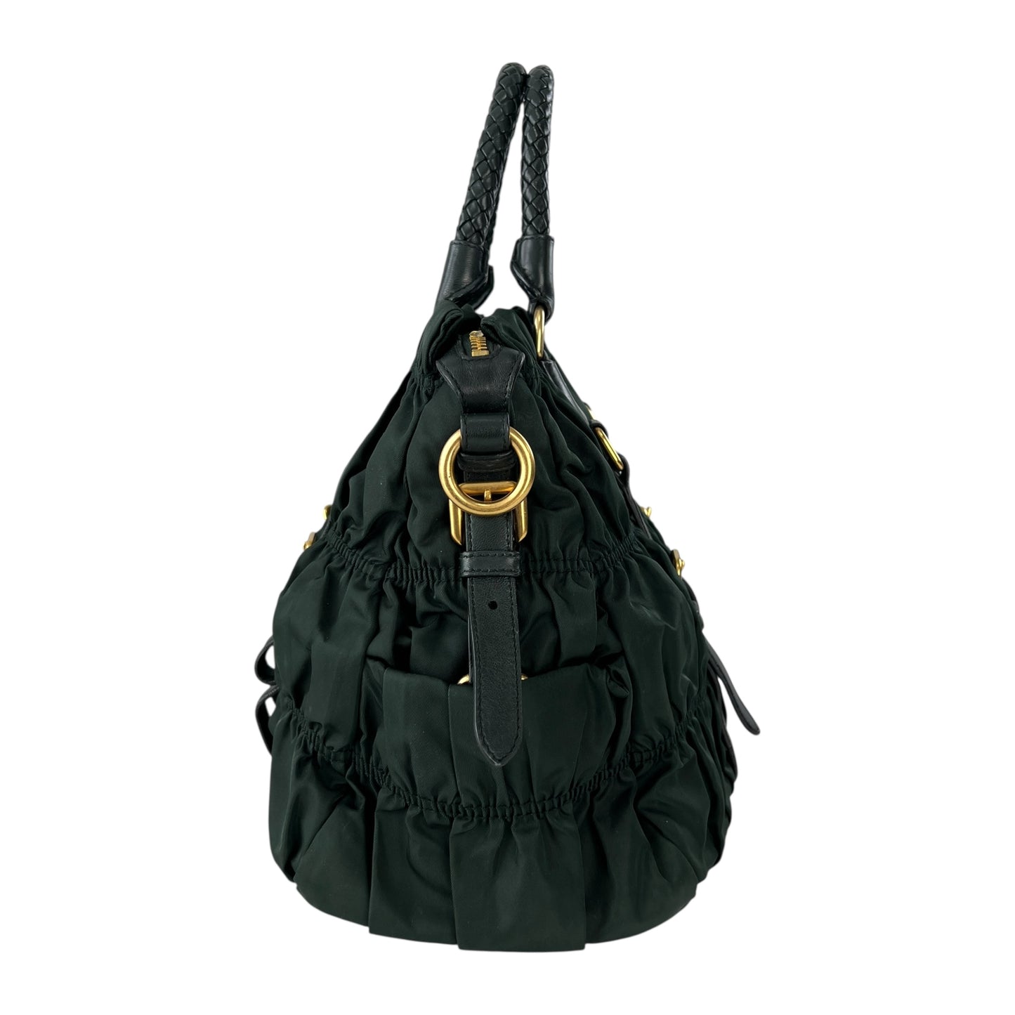 Prada Gaufre Nylon Handbag