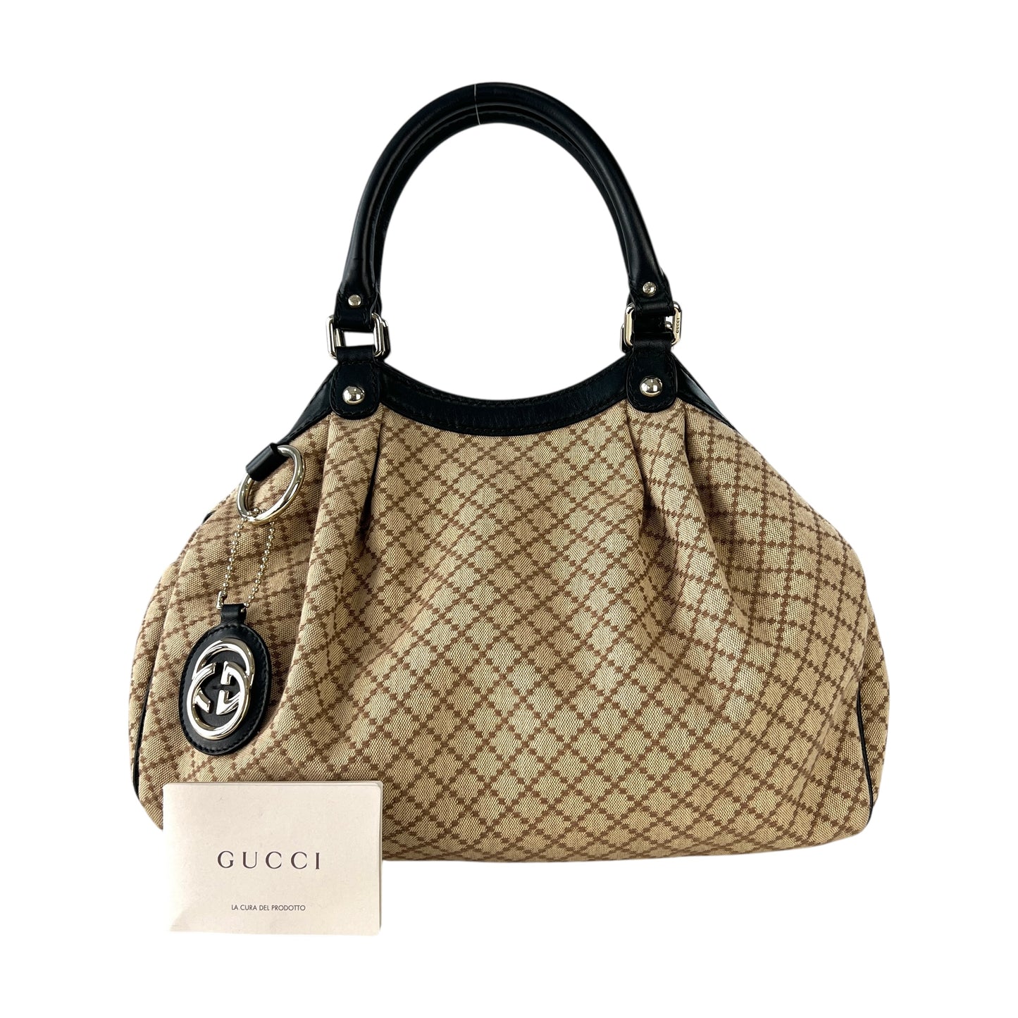 Gucci Diamante Sukey Handbag
