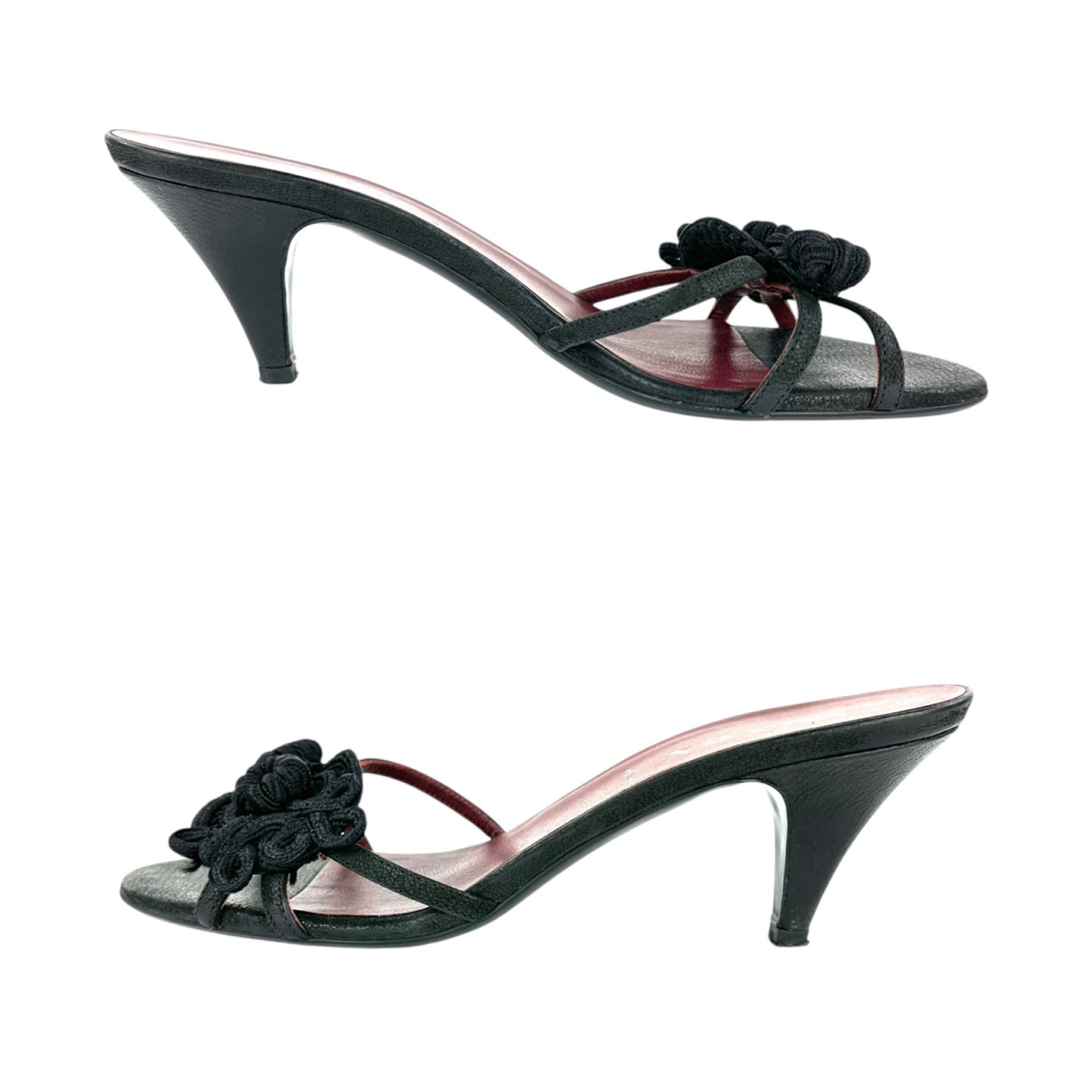 Prada Crochet Sandal Heels