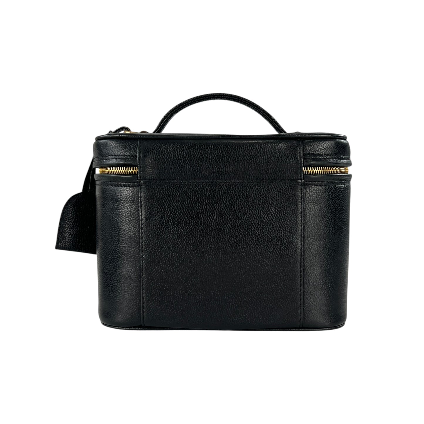 Chanel Vintage Caviar Leather Vanity Bag