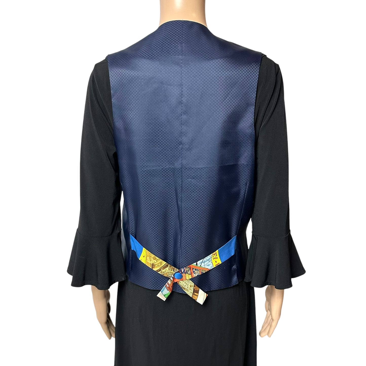 Hermes Vintage New Orleans Jazz Silk Vest