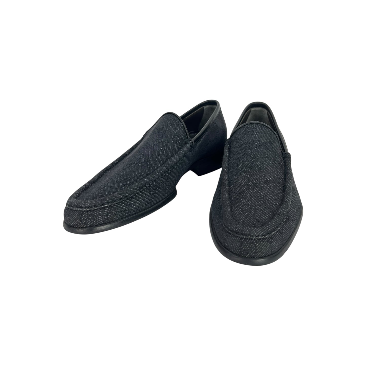 Gucci Monogram Canvas Loafers