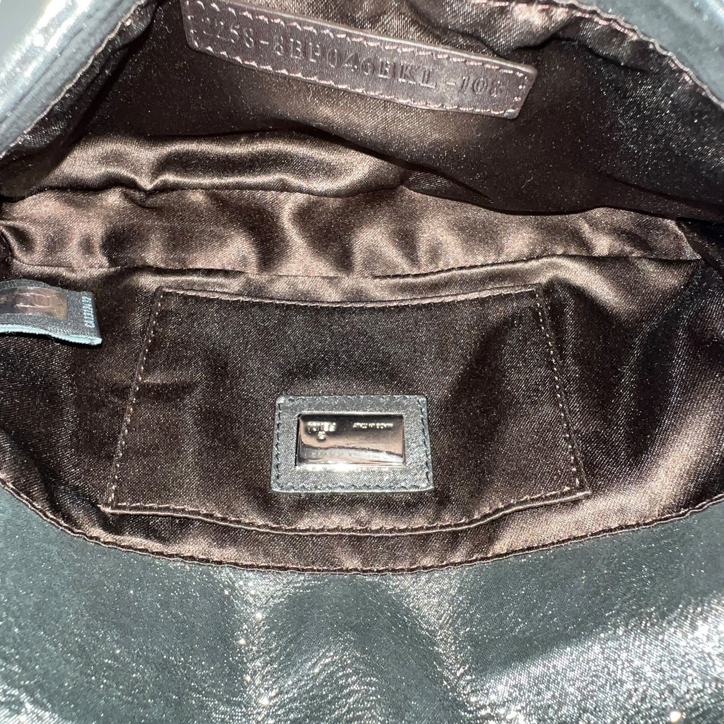 Fendi Mini Mia Metallic Bag