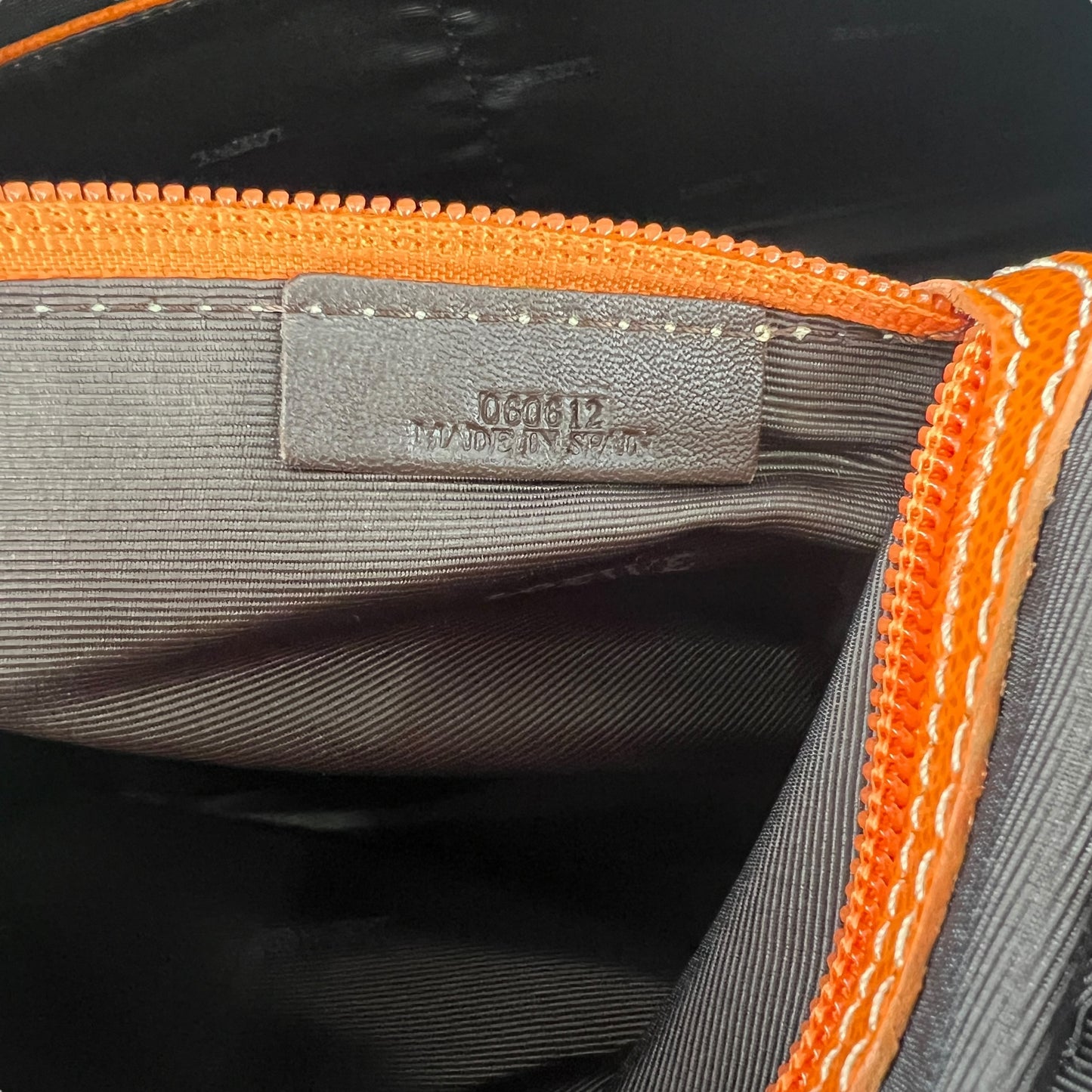 Loewe Leather Bowling Bag