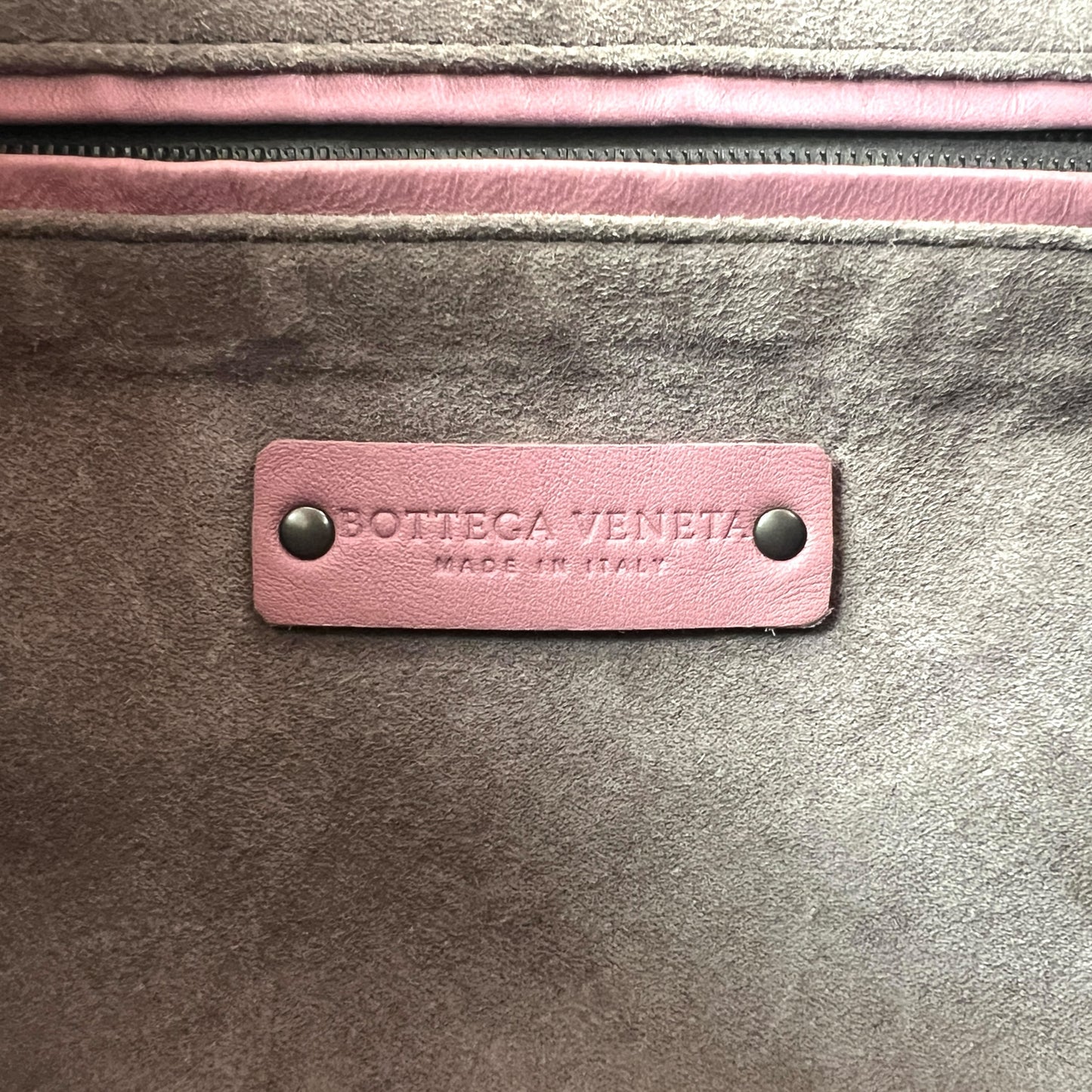 Bottega Veneta Embroidered Intrecciato Leather