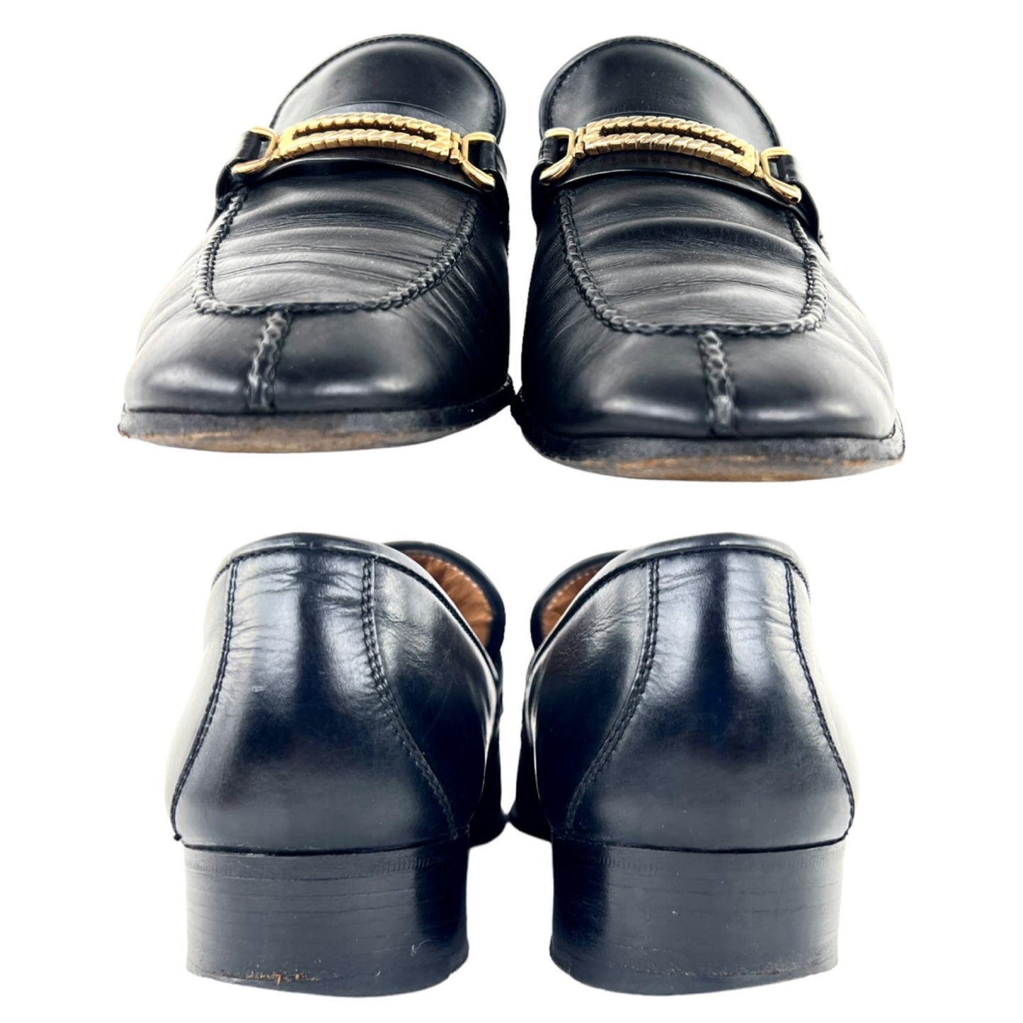 Gucci Vintage Men’s Leather Loafers