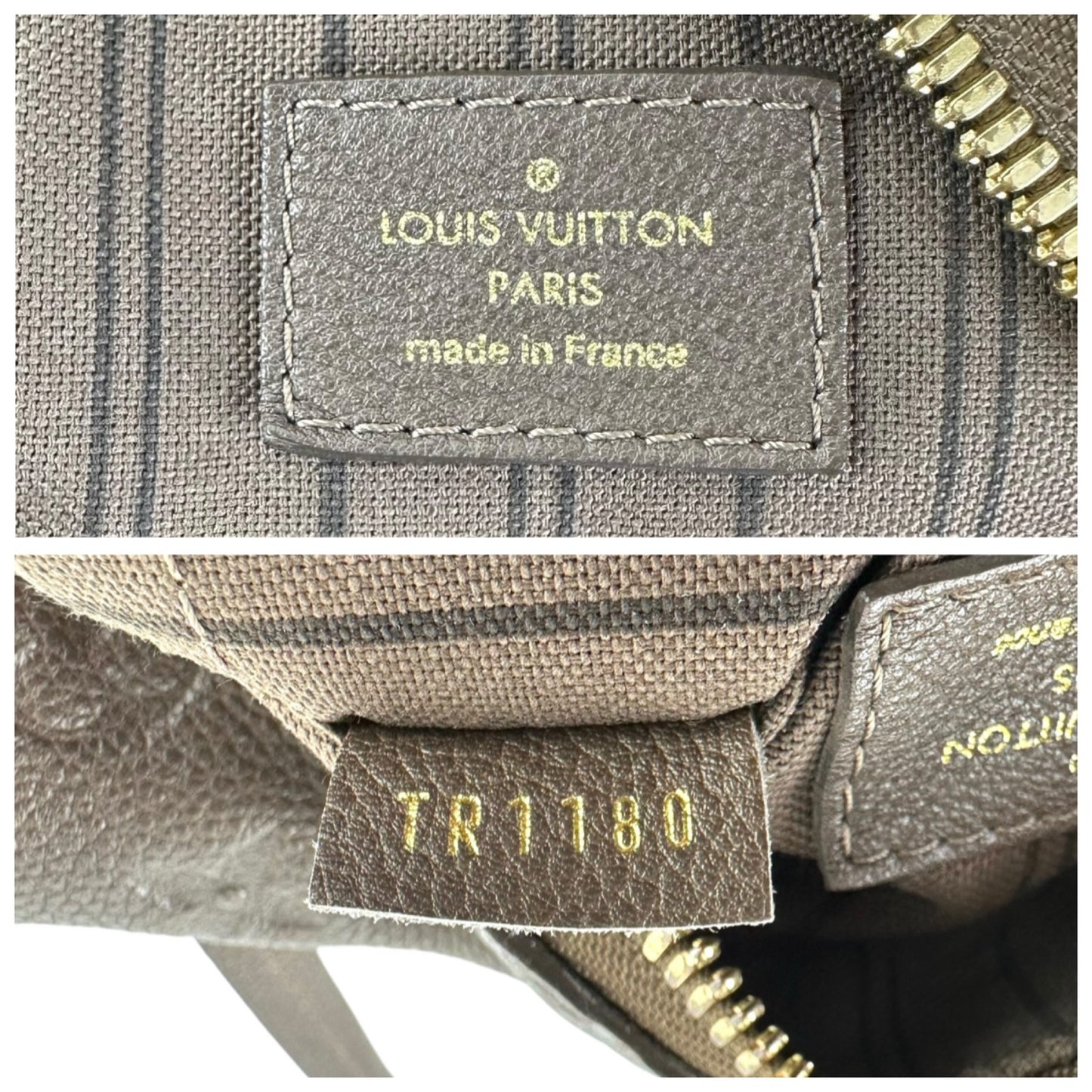 Louis Vuitton Empreinte Leather Shoulder Bag