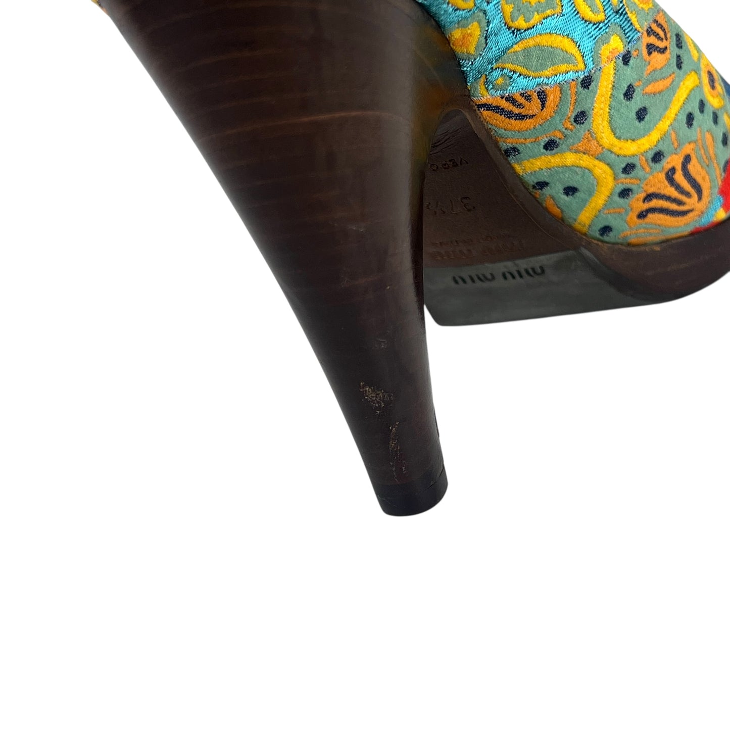 Miu Miu Brocade Heels
