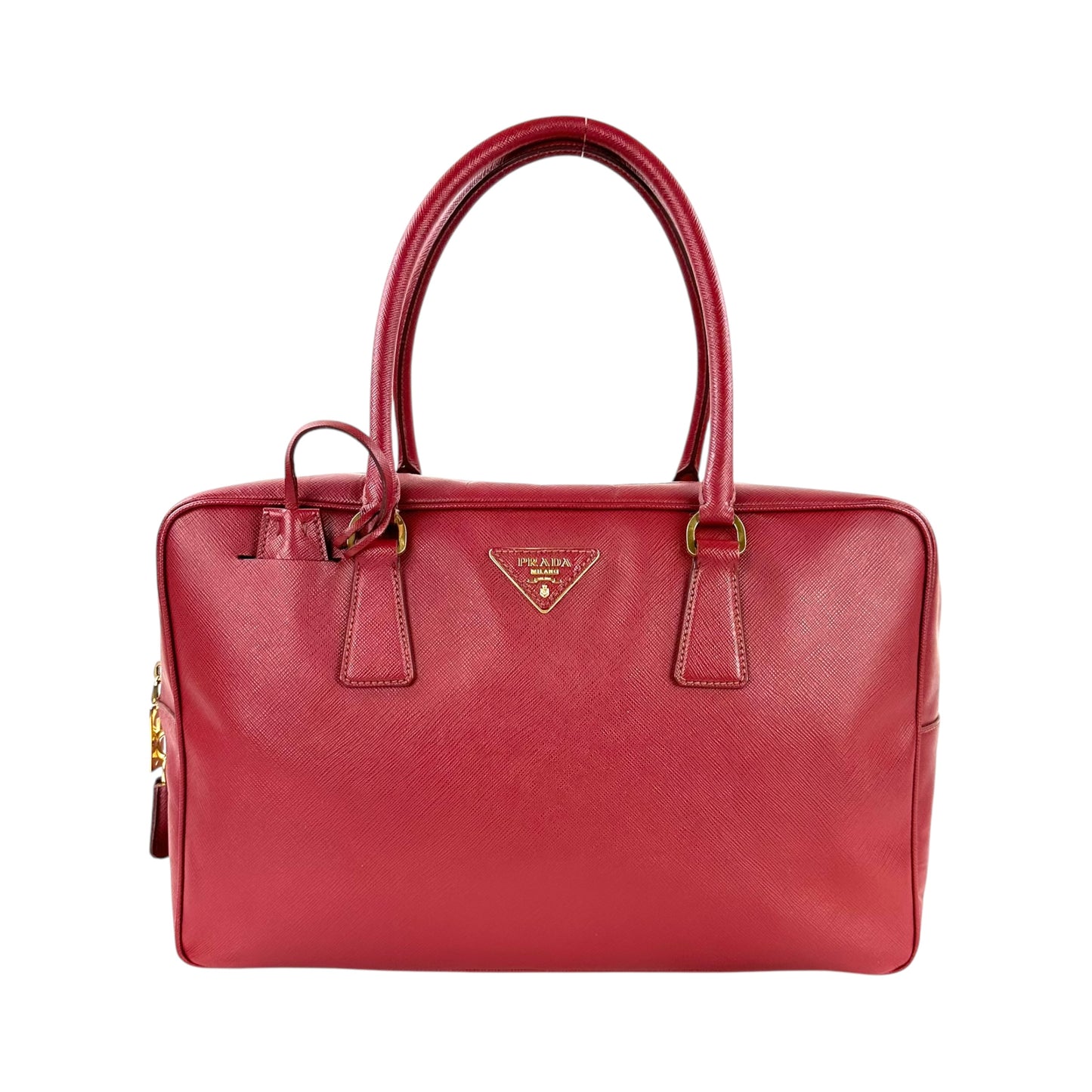 Prada Saffiano Lux Bauletto Bag