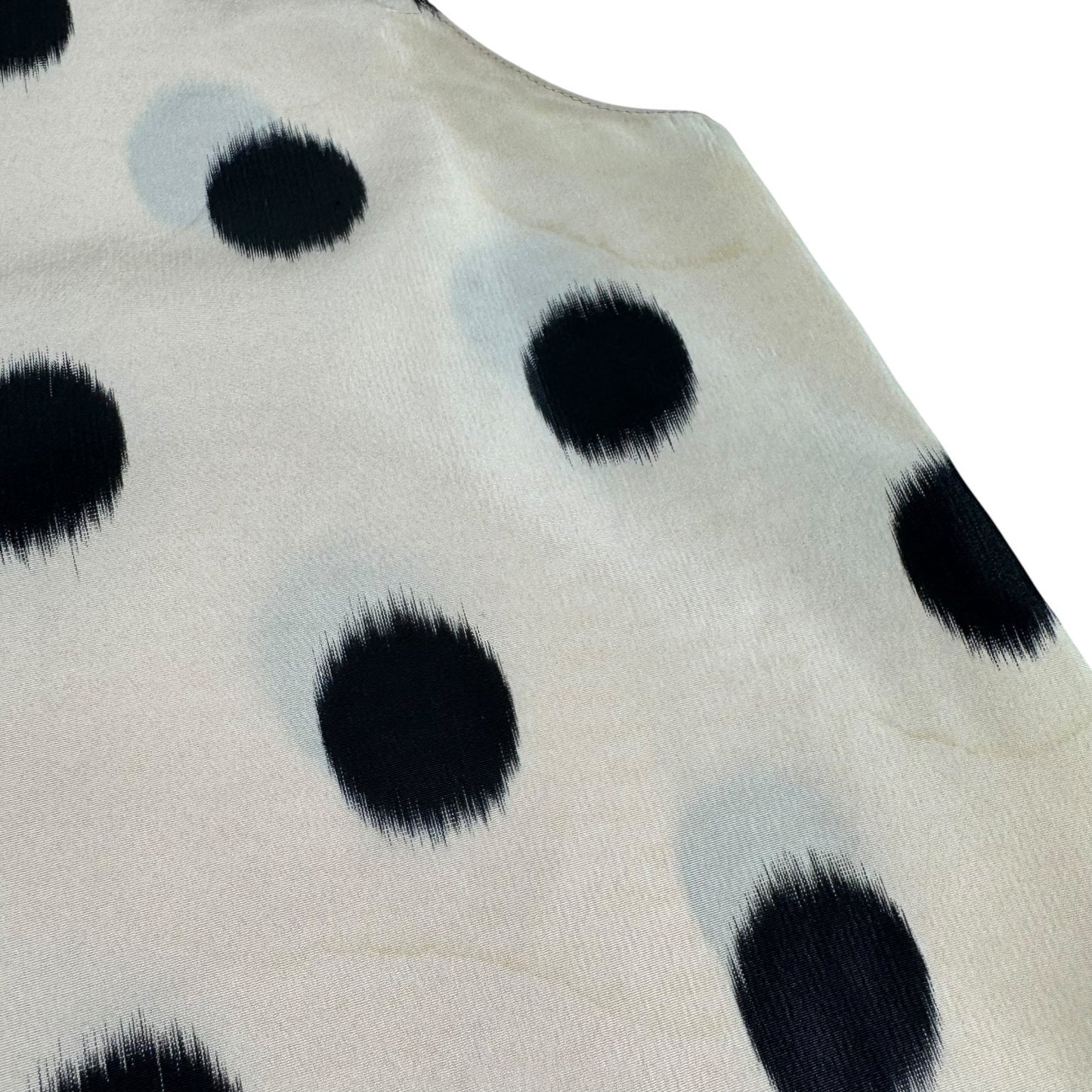Prada Polka Dot Silk Tank Top