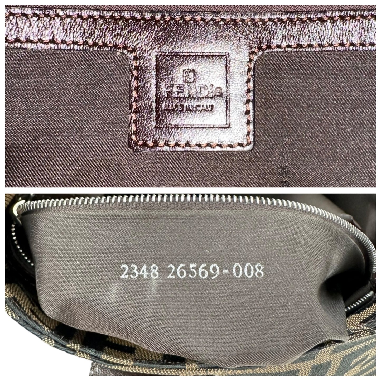 Fendi Zucca Mama Bucket Bag