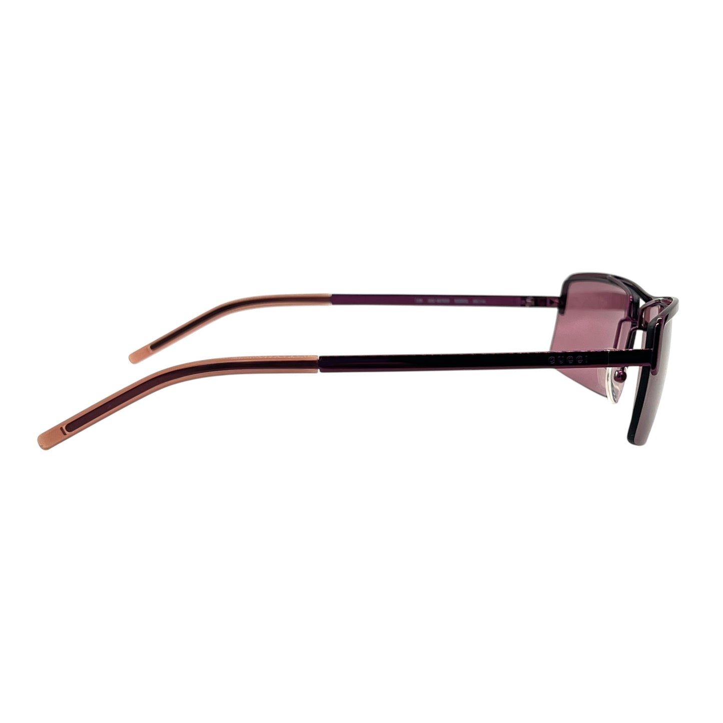 Gucci Purple Metal Sunglasses