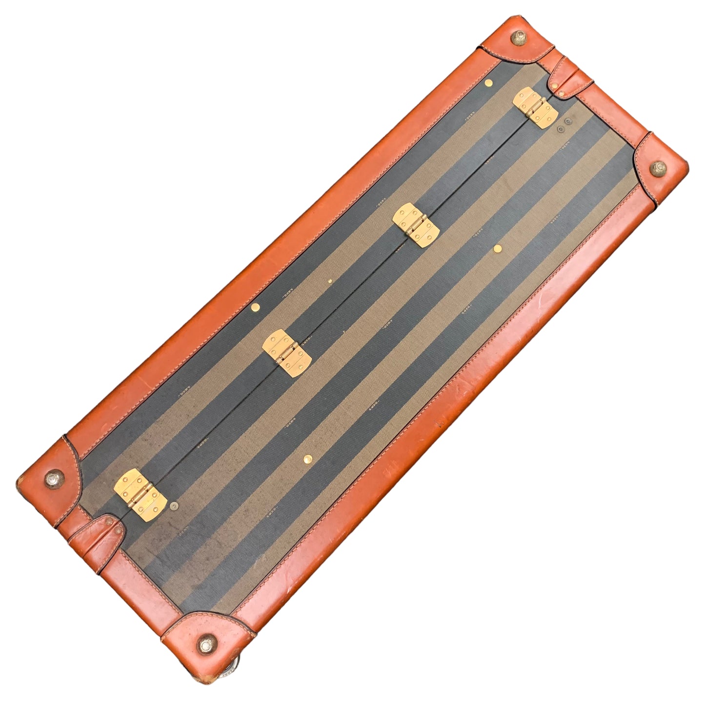 Fendi 1/1 Vintage Pequin Steamer Trunk