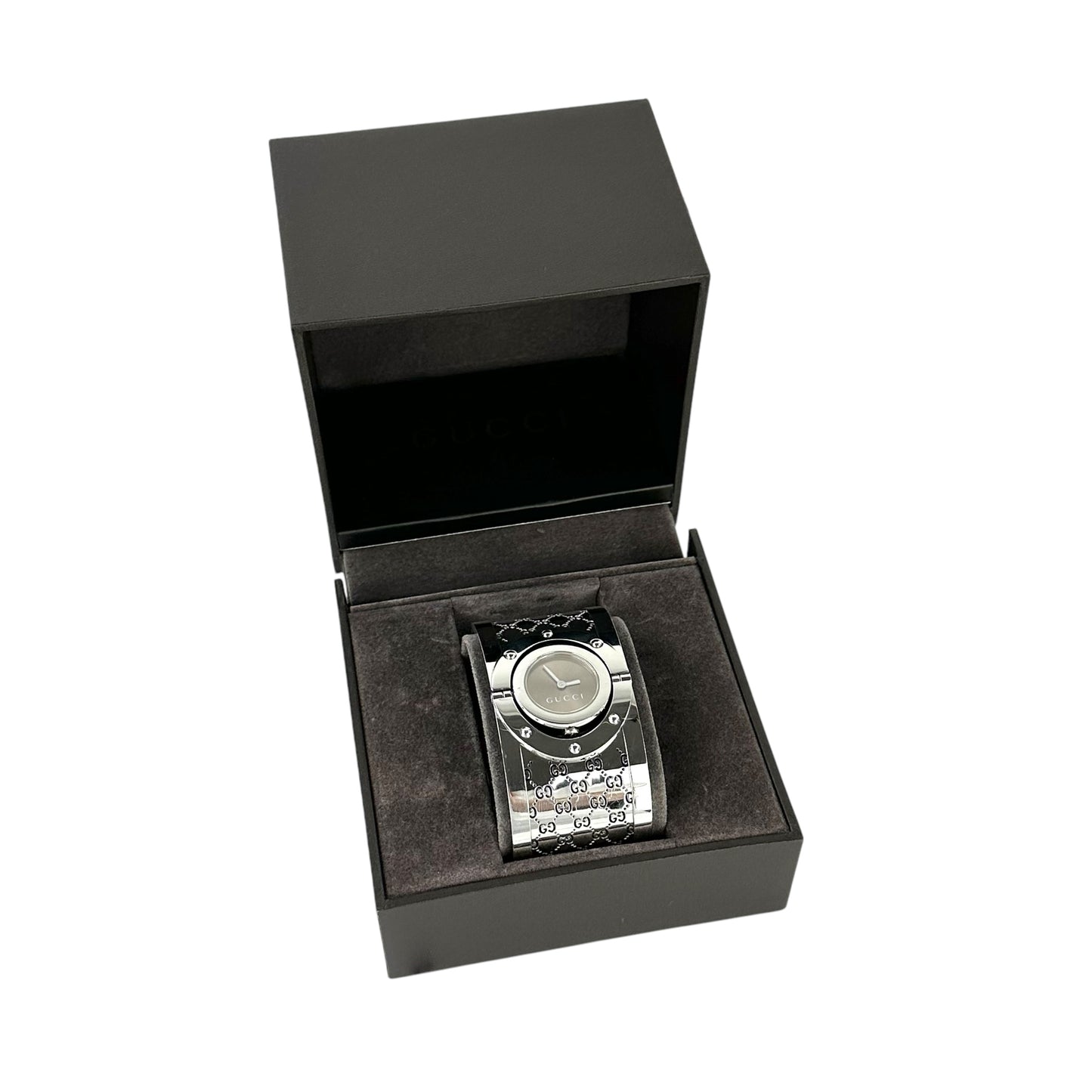 Gucci Micro GG Twirl Cuff Watch