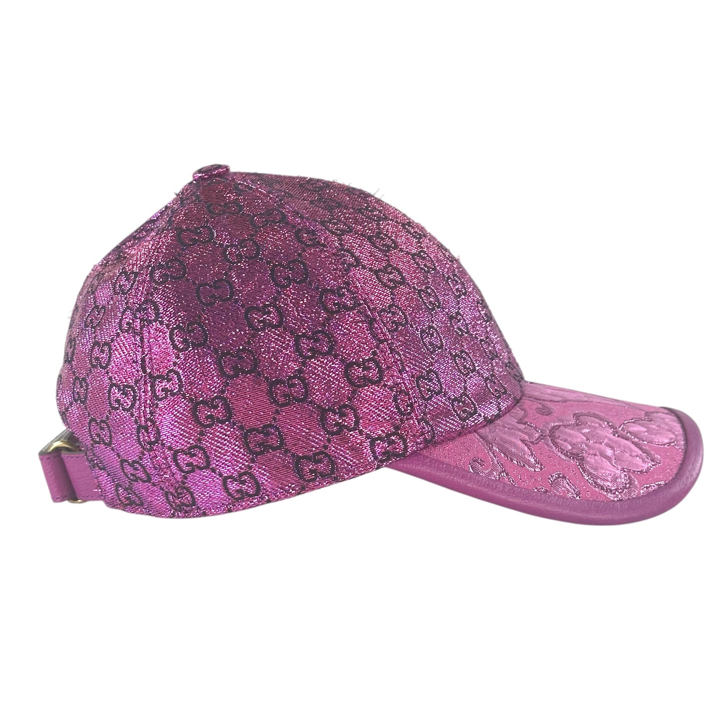 Gucci Metallic Monogram Baseball Hat