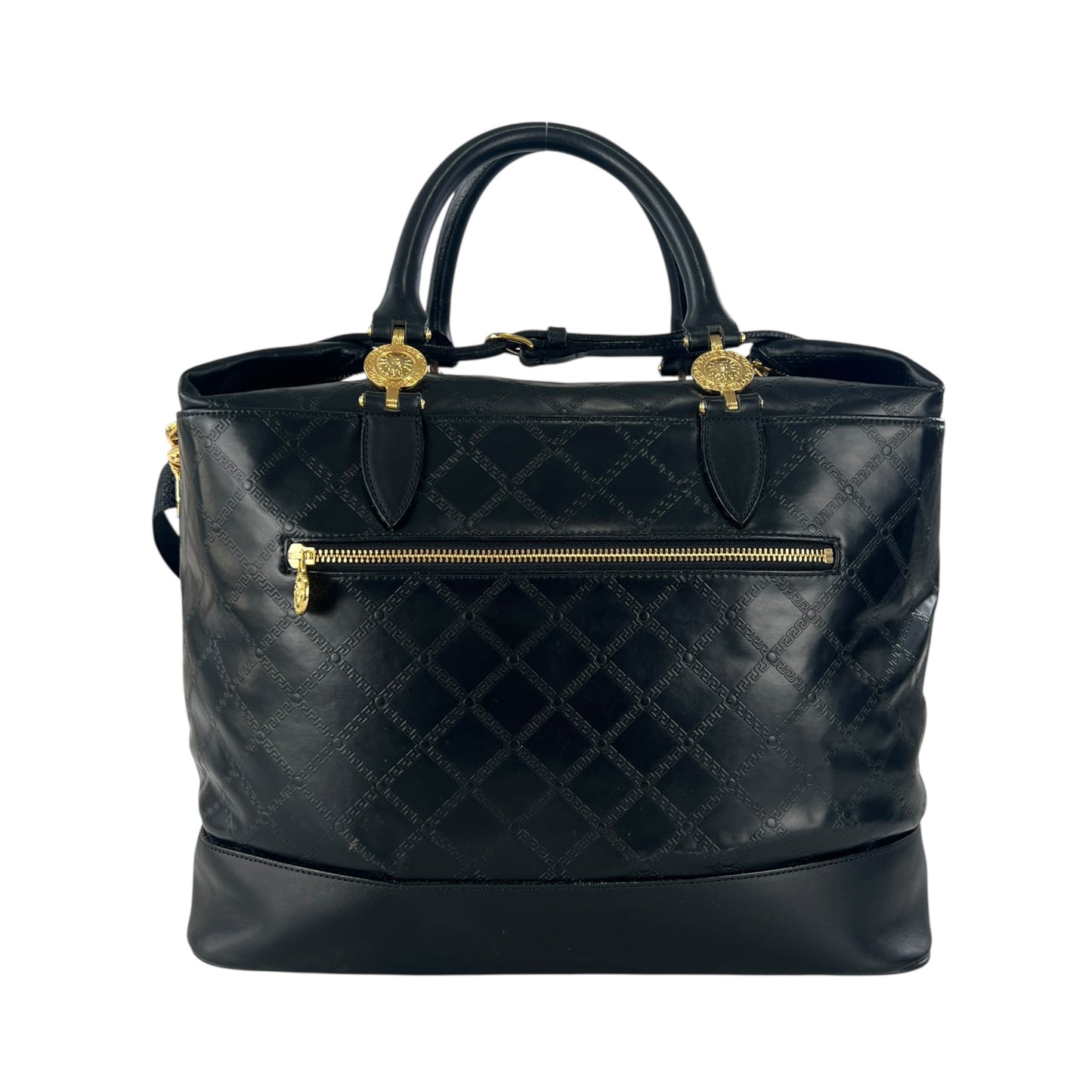 Versace Vintage Sunburst Weekender Bag