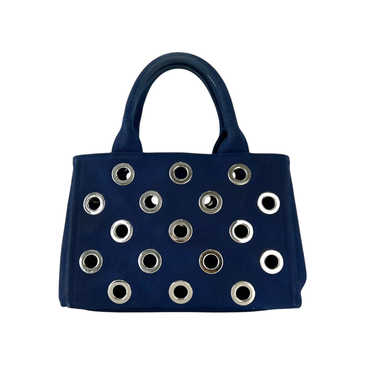 Prada Canapa Grommet Bag