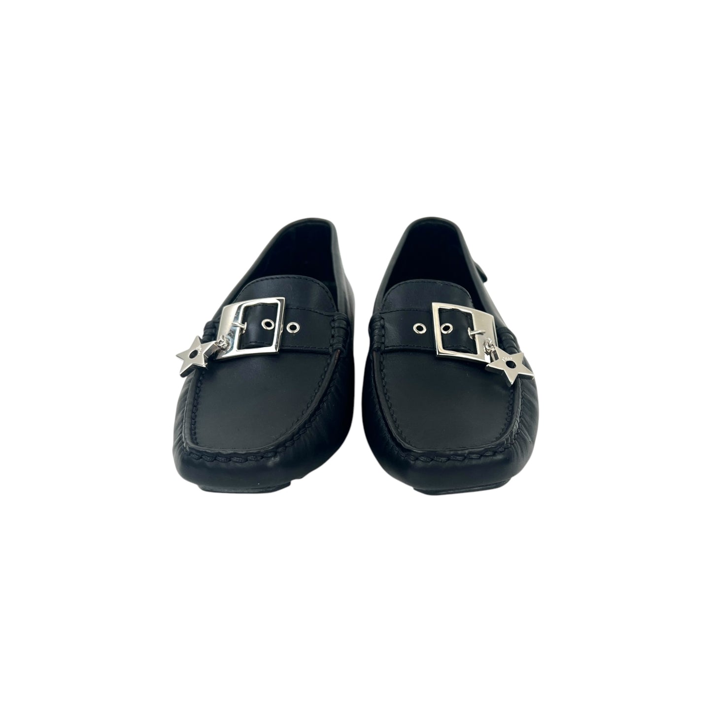 Dior Leather Driver Loafers