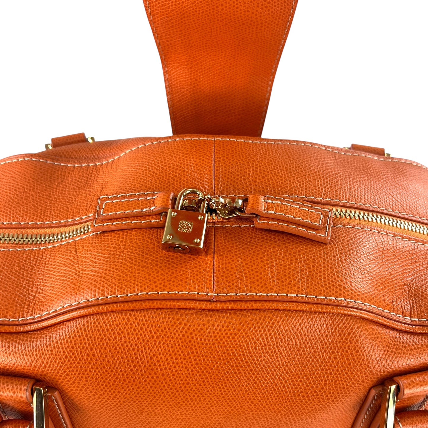 Loewe Leather Bowling Bag