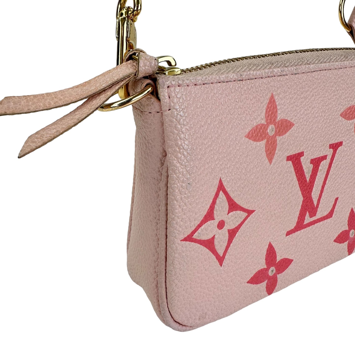 Louis Vuitton By The Pool Monogram Empreinte Leather Mini Pochette Bag
