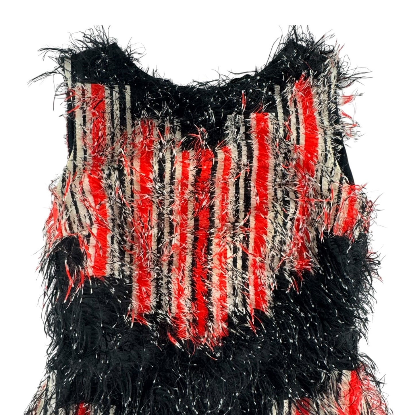 Fendi Feather Fringe Dress