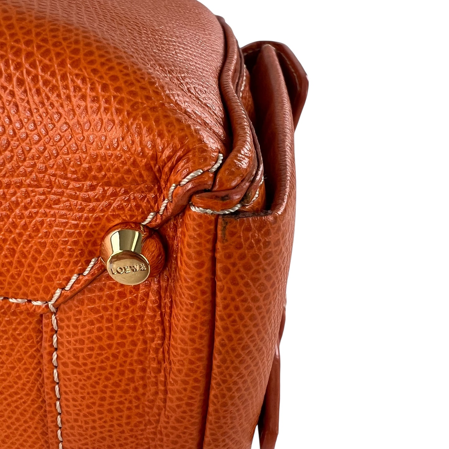 Loewe Leather Bowling Bag
