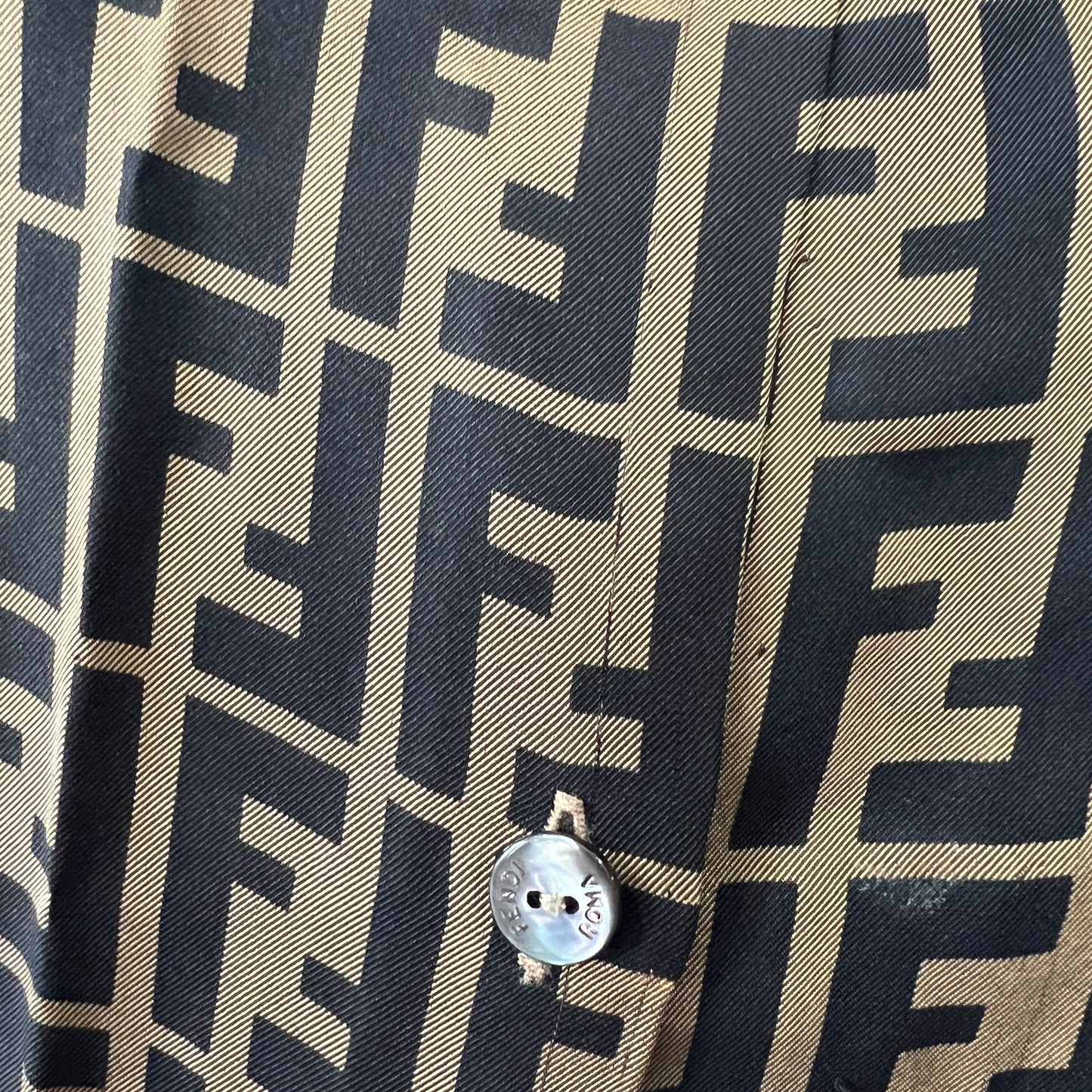 Fendi Vintage Zucca Blouse